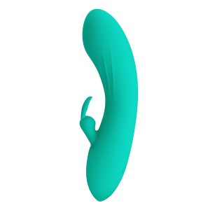 Pretty Love DJ Stick G-Spot Vibrator met clitorisstimulator, turkoois Pretty Love DJ Stick G-Spot Vibrator met clitorisstimulator, turkoois - Afbeelding 2
