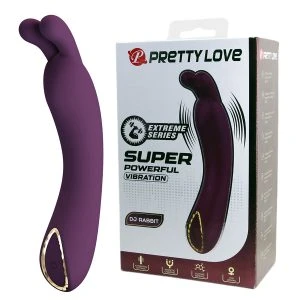 Pretty Love DJ Rabbit Purple G-Punkt Vibrator met 10 standen, paars