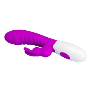 Pretty Love Naughty Bunny Lila Vibrator met clitorisstimulator Pretty Love Naughty Bunny Lila Vibrator met clitorisstimulator - Afbeelding 7