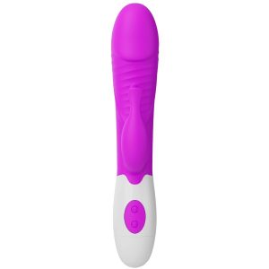 Pretty Love Rasmussen G-Punt-vibrator met clitorisstimulator, paars Pretty Love Rasmussen G-Punt-vibrator met clitorisstimulator, paars - Afbeelding 4