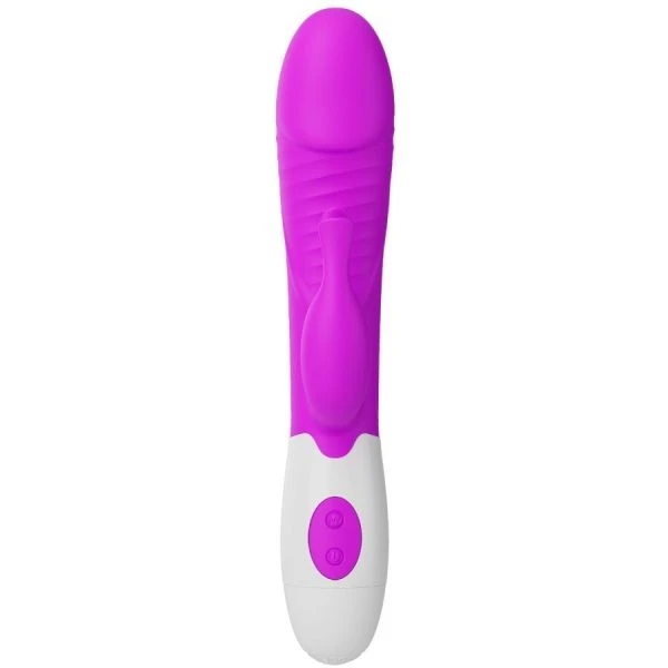Pretty Love Rasmussen G-Punt-vibrator met clitorisstimulator, paars
