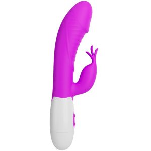 Pretty Love Rasmussen G-Punt-vibrator met clitorisstimulator, paars Pretty Love Rasmussen G-Punt-vibrator met clitorisstimulator, paars - Afbeelding 2