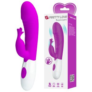 Pretty Love Rasmussen G-Punt-vibrator met clitorisstimulator, paars Pretty Love Rasmussen G-Punt-vibrator met clitorisstimulator, paars - Afbeelding 3