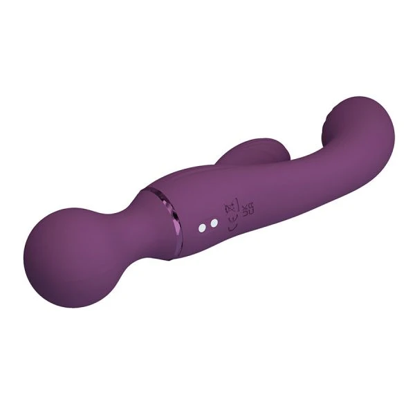 Pretty Love Allrounder G-Punkt-Vibrator mit Klitorisreizer, lila