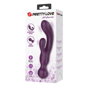 Pretty Love Allrounder G-Punkt-Vibrator mit Klitorisreizer, lila Pretty Love Allrounder G-Punkt-Vibrator mit Klitorisreizer, lila – Bild 10