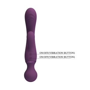 Pretty Love Allrounder G-Punkt-Vibrator mit Klitorisreizer, lila Pretty Love Allrounder G-Punkt-Vibrator mit Klitorisreizer, lila – Bild 7