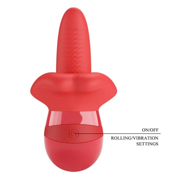Pretty Love Masturbator Tongvibrator met Orbitale Beweging Pretty Love Masturbator Tongvibrator met Orbitale Beweging