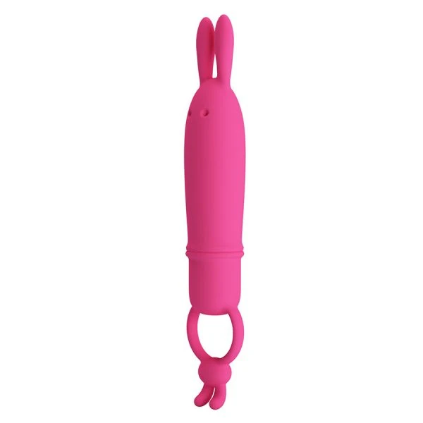 Pretty Love Delia Rabbit Vibrator met weerstandsring en 10 standen