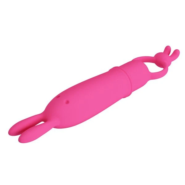 Pretty Love Delia Rabbit Vibrator met weerstandsring en 10 standen