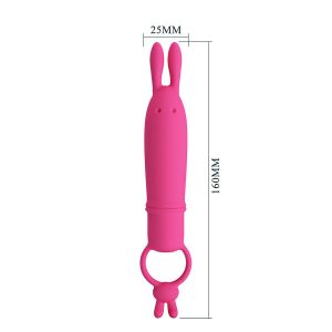 Pretty Love Delia Rabbit Vibrator met weerstandsring en 10 standen Pretty Love Delia Rabbit Vibrator met weerstandsring en 10 standen - Afbeelding 8