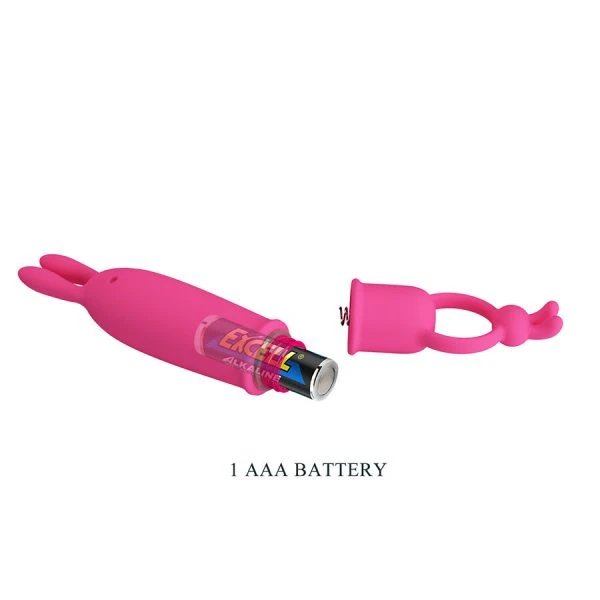 Pretty Love Delia Rabbit Vibrator met weerstandsring en 10 standen