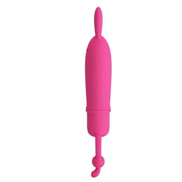 Pretty Love Delia Rabbit Vibrator met weerstandsring en 10 standen