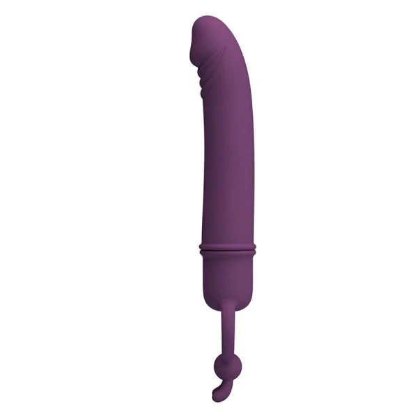 Pretty Love Cora Vibrator mit Ringhalter aus Silikon