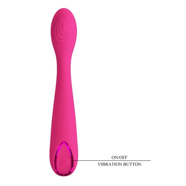 Pretty Love Jessica High-Performance Vibrator met 10 Modi, Silicon, roze