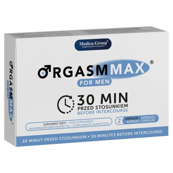 Medica Group Orgasm MAX Capsules voor mannen ter verhoging van vitaliteit en libido