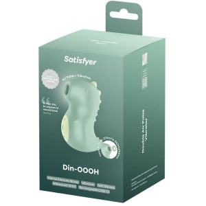 Satisfyer Din-OOOH Opgelegde Vibrator met Air-Pulse en Trilling Satisfyer Din-OOOH Opgelegde Vibrator met Air-Pulse en Trilling - Afbeelding 5