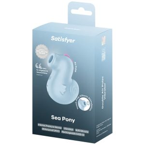 Satisfyer Sea Pony opgelegde vibrator met Air-Pulse en vibratie Satisfyer Sea Pony opgelegde vibrator met Air-Pulse en vibratie - Afbeelding 5