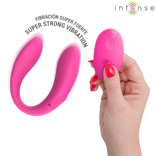 Intense Vibratieklemmenstimulator Nora met Afstandsbediening Roze Intense Vibratieklemmenstimulator Nora met Afstandsbediening Roze