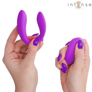 Intense Nora Vibratieklemmenstimulator Paars – U-vormig siliconenontwerp Intense Nora Vibratieklemmenstimulator Paars – U-vormig siliconenontwerp - Afbeelding 3