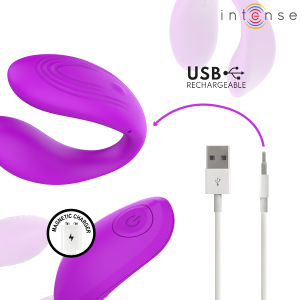 Intense Nora Vibratieklemmenstimulator Paars – U-vormig siliconenontwerp Intense Nora Vibratieklemmenstimulator Paars – U-vormig siliconenontwerp - Afbeelding 8