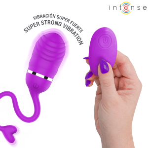 Intense Sookie afstandsbediening vibratie-ei met ribbelontwerp Paars Intense Sookie afstandsbediening vibratie-ei met ribbelontwerp Paars - Afbeelding 3