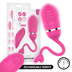Intense Sookie Bedieningsvibrator-ei met ribbels, Roze Intense Sookie Bedieningsvibrator-ei met ribbels, Roze - Afbeelding 2