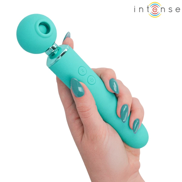 Intense Hamby Multifunktions-Saug- und Vibrationsstimulator türkis