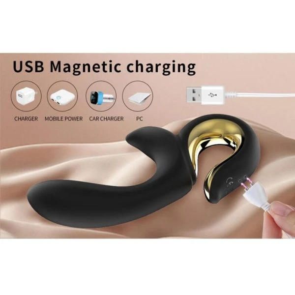 Nalone Rabbit-Vibrator Lulu Magic Stick met clitorisstimulator en G-puntstimulatie, Roze Nalone Rabbit-Vibrator Lulu Magic Stick met clitorisstimulator en G-puntstimulatie, Roze