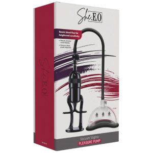 She.E.O Vaginale vacuümpomp voor stimulatie met instelbaar vacuüm She.E.O Vaginale vacuümpomp voor stimulatie met instelbaar vacuüm - Afbeelding 4