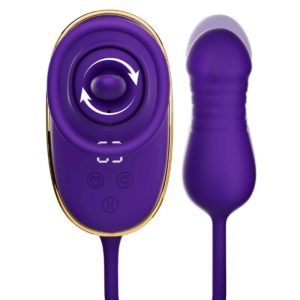 She.E.O Clitoriszuigapparaat met lik-effect en anaalstimulator paars She.E.O Clitoriszuigapparaat met lik-effect en anaalstimulator paars - Afbeelding 2