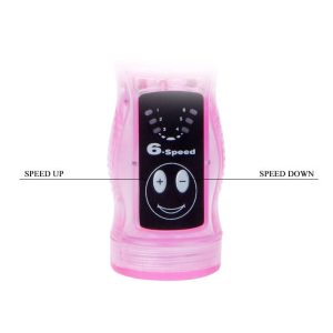 Baile Flexibele Vibrator met Anale Stimulator van Gelatine Baile Flexibele Vibrator met Anale Stimulator van Gelatine - Afbeelding 5