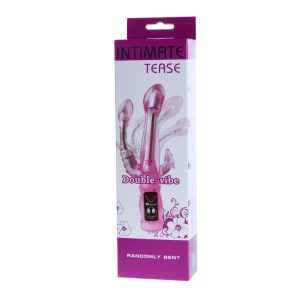 Baile Flexibele Vibrator met Anale Stimulator van Gelatine Baile Flexibele Vibrator met Anale Stimulator van Gelatine - Afbeelding 7