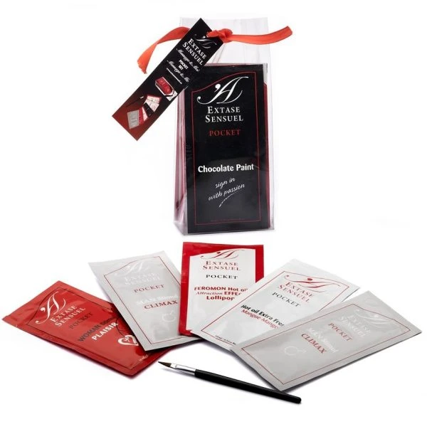 Extase Sensual Massage- en Stimulatieset met 6 zakdosen