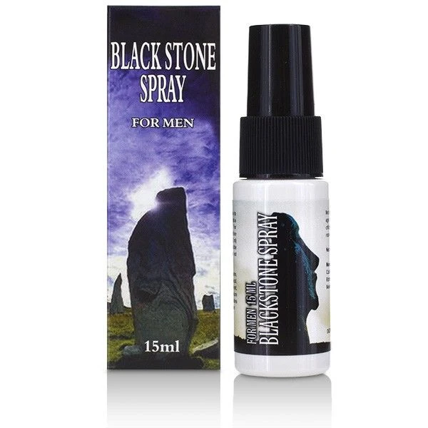 Cobeco Pharma Black Stone Delay Spray om de ejaculatie te vertragen Cobeco Pharma Black Stone Delay Spray om de ejaculatie te vertragen