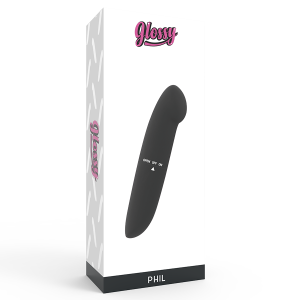 Glossy Phil Vibrator zwart – Minivibrator voor G-puntstimulatie Glossy Phil Vibrator zwart – Minivibrator voor G-puntstimulatie - Afbeelding 4