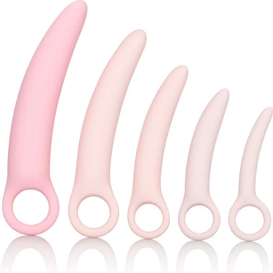 img_82670_51026ac9990261654392179691e1bbb3_1.jpg Calexotics Inspire Siliconen Dilatator Set 5-delig voor vaginale training