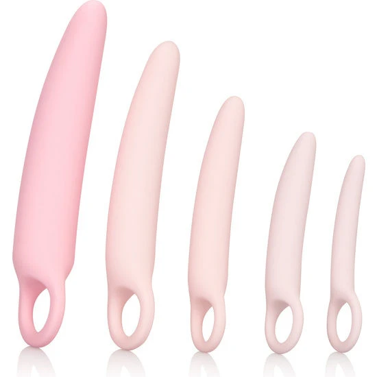 Calexotics Inspire Siliconen Dilatator Set 5-delig voor vaginale training Calexotics Inspire Siliconen Dilatator Set 5-delig voor vaginale training