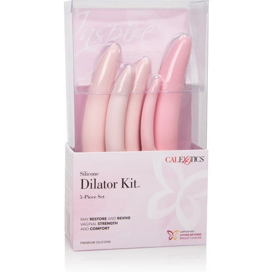 Calexotics Inspire Siliconen Dilatator Set 5-delig voor vaginale training Calexotics Inspire Siliconen Dilatator Set 5-delig voor vaginale training