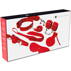 Experience BDSM-Fetisj-Kit RED Series met 8 delen Experience BDSM-Fetisj-Kit RED Series met 8 delen - Afbeelding 2
