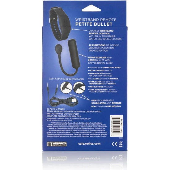 Calexotics Armband mit Fernbedienung Petite Bullet Vibrator