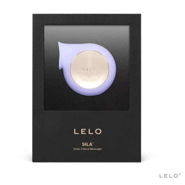 Lelo Sila Clitorale golfstimulator met schokgolf-technologie lila
