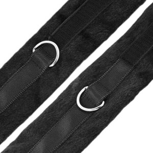 Darkness Bett-Rückhalteset mit Neopren-Manschetten Darkness Bett-Rückhalteset mit Neopren-Manschetten – Bild 5