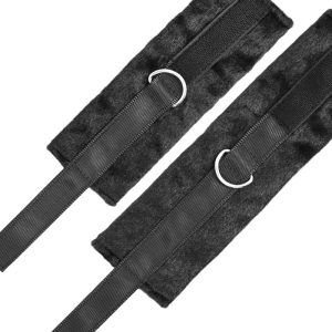 Darkness Bett-Rückhalteset mit Neopren-Manschetten Darkness Bett-Rückhalteset mit Neopren-Manschetten – Bild 6