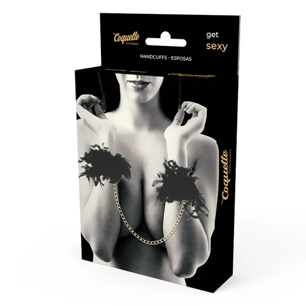 Coquette Chic Desire Deluxe-handboeien van nikkelvrij metaal Coquette Chic Desire Deluxe-handboeien van nikkelvrij metaal