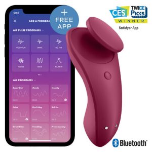Satisfyer Sexy Secret Panty Opbindvibrator met app-bediening Satisfyer Sexy Secret Panty Opbindvibrator met app-bediening - Afbeelding 1
