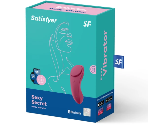 Satisfyer Sexy Secret Panty Opbindvibrator met app-bediening