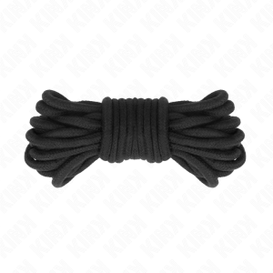 Kink Baumwollseil 5 Meter für Bondage und Fesseln Schwarz – Bild 2