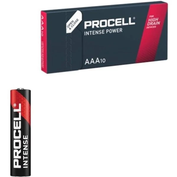 Procell AAA-Batterien 1,5V Alkaline LR03 Box mit 10 Stück