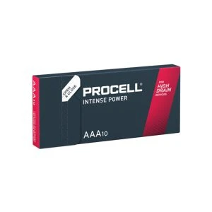 Procell AAA Batteries 1.5V Alkaline LR03 Box of 10