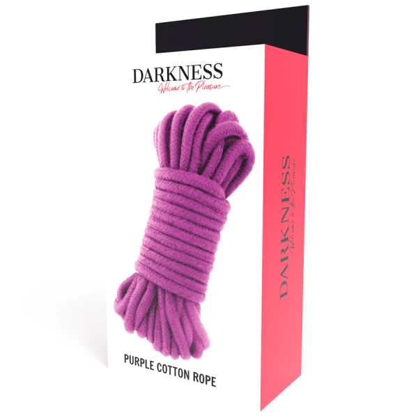 Darkness Japans bindtouw 5 meter paars